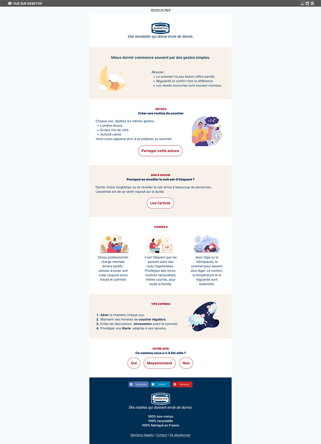 Newsletter format Desktop version 2