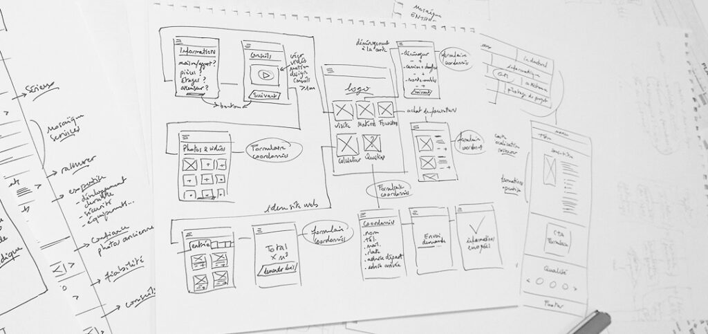 Croquis de recherches