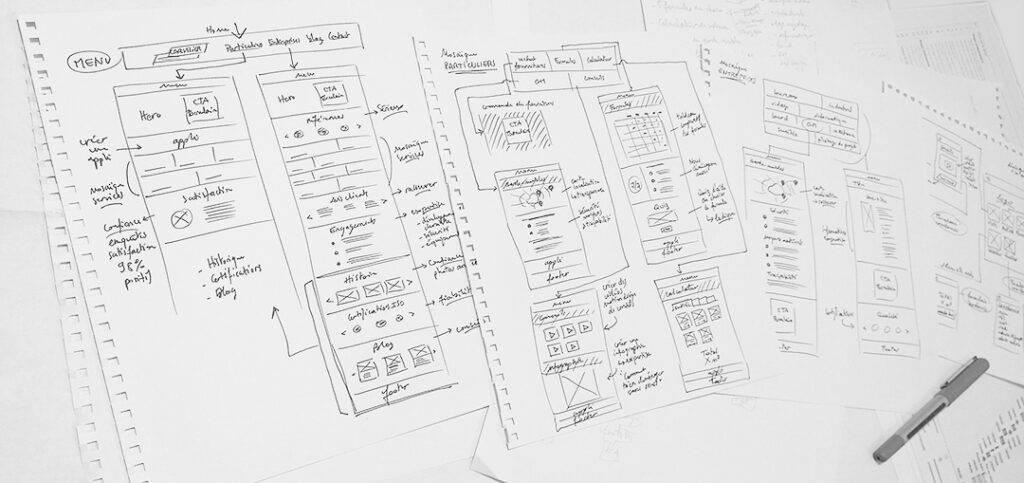 Croquis de recherche